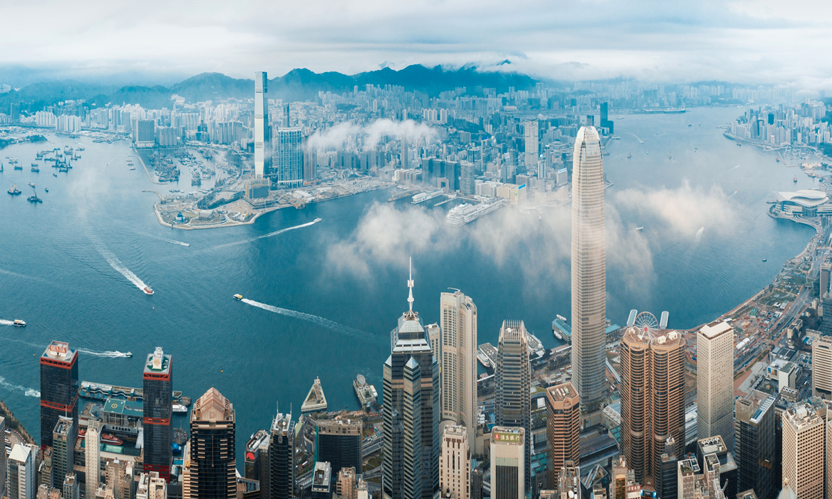 Vista de Hong Kong Photo: VCG
