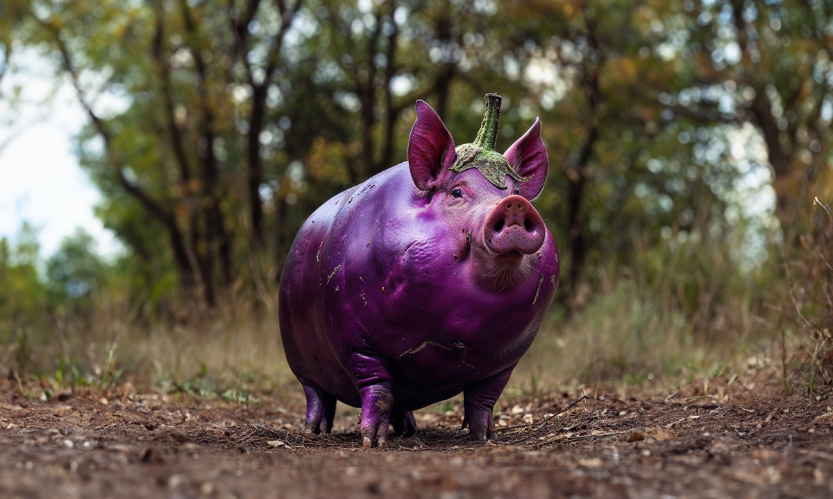 Screenshots of the AI-generated animated video Tale oof Lipu Village Photos: Courtesy of Lipu Village