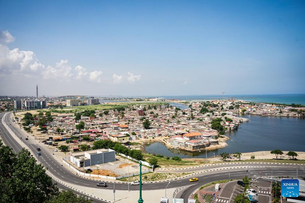 This photo taken on March 9, 2024 shows a city view of Luanda, capital of Angola(Photo: Xinhua)