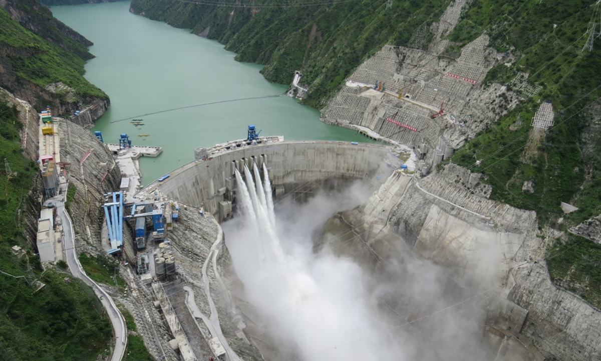 Jinping Level 1 Hydropower Station Photo: Courtesy of POWERCHINA Chengdu Engineering Corporation Limited