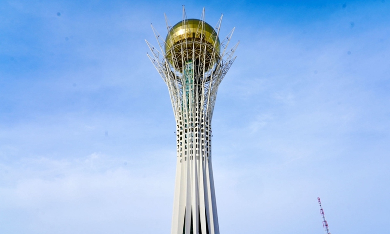 Baitek Monument in Astana, Kazakhstan Photo: Deng Zijun/GT