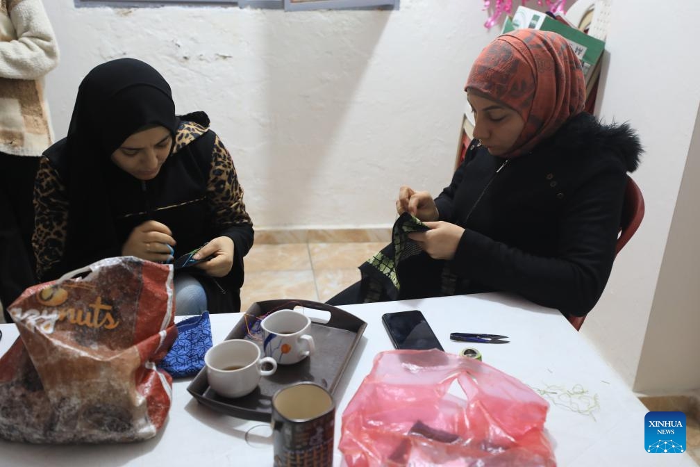 Embroidery helps Syrian refugee women heal from war trauma Global Times