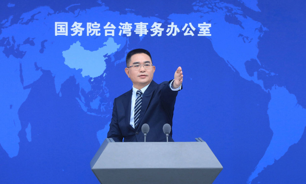 Chen Binhua, spokesperson for the State Council Taiwan Affairs Office. Photo: Courtesy of State Council Taiwan Affairs Office