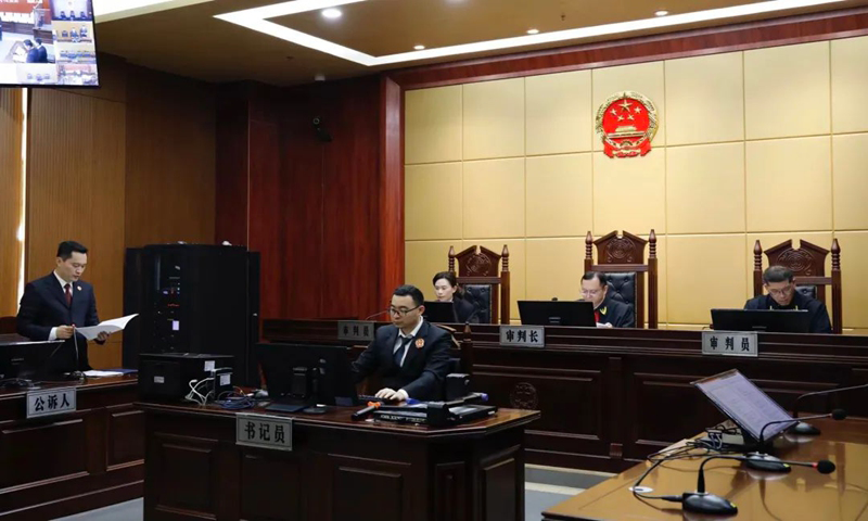 A man who repeatedly violated a habeas corpus order by beating, intimidating and threatening his ex-wife is sentenced to eight months' imprisonment. Photo: WeChat account of Xiangzhou district court in South China's Guangdong Province