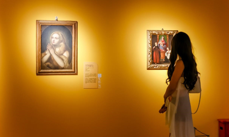 The exhibition Titian and the Renaissance: Masterpieces of European Art in 500 Years opens on March 23, 2024 at the Meet You Museum in Beijing. Photos: Courtesy of Meet You Museum