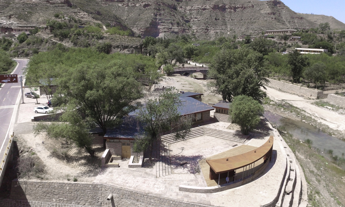 Nihegou village in Yulin, Shaanxi Province Photo: Courtesy of China Academy of Art