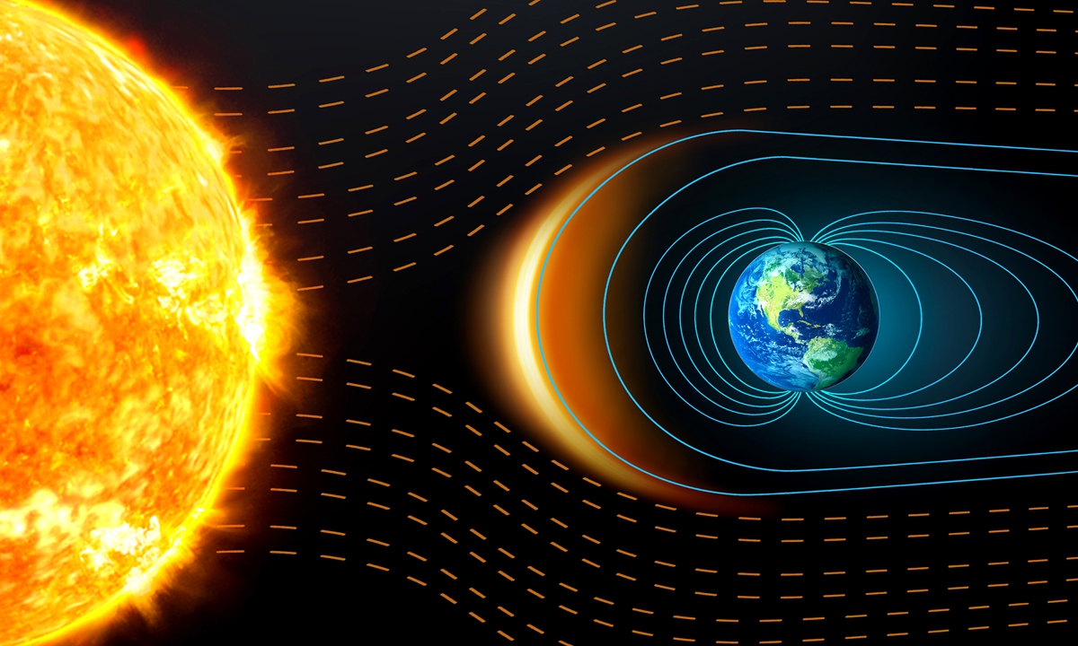 Geomagnetic storm Photo: VCG