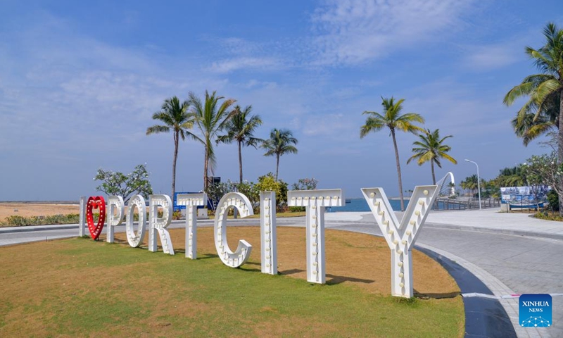A view of the Colombo Port City is seen in Sri Lanka, March 27, 2024. The Colombo Port City, located near Colombo's central business district, is a flagship project regarded as a model of Belt and Road cooperation between China and Sri Lanka.(Photo: Xinhua)