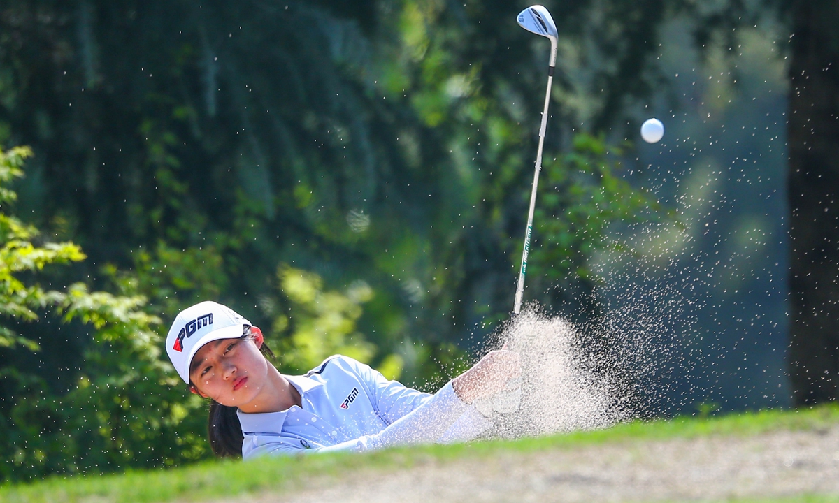 Zeng Yu from Shanghai women's team Photo: Courtesy of CGA