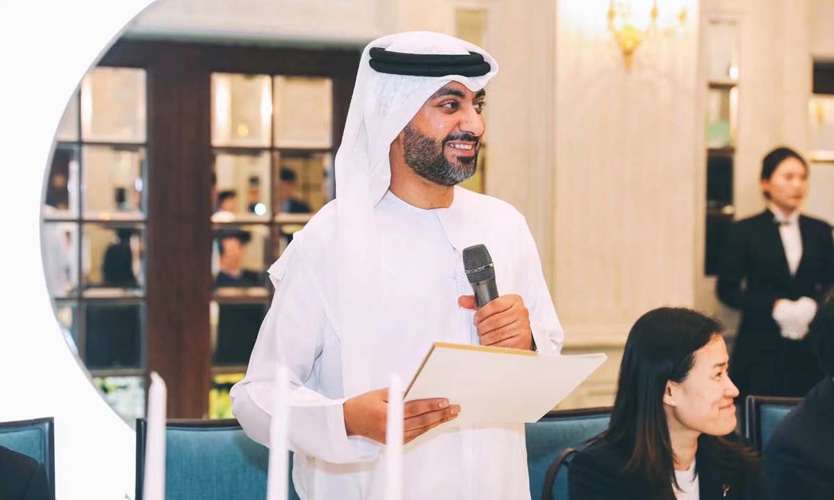H.E. Muhannad Sulaiman Alnaqbi,<strong>wholesale en877 gray cast iron fitting casting</strong> Consul General of the UAE in Shanghai, hosts the Iftar at Xijiao State Guest Hotel in Shanghai on April 2, 2024.