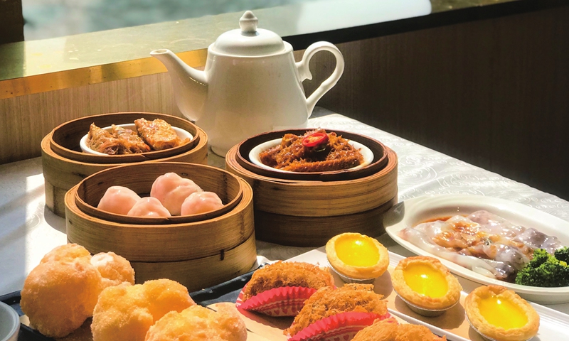 Cantonese dim sum breakfast Photo: VCG