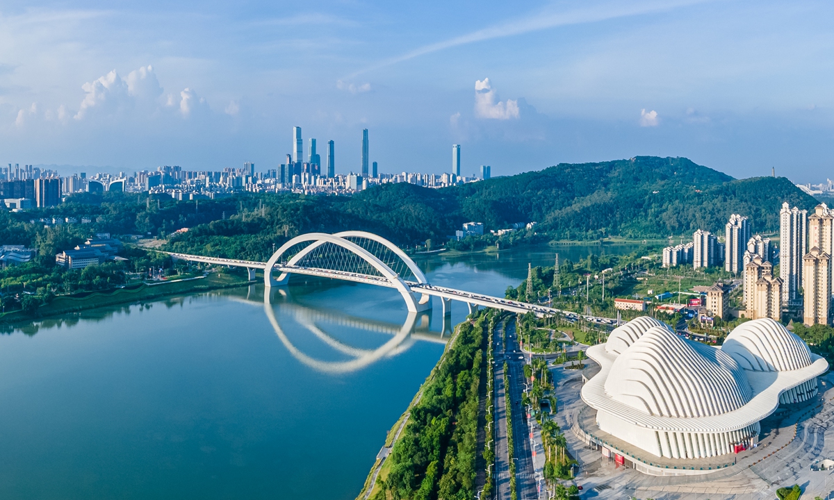 A view of the city of Nanning, South China's Guangxi Zhuang Autonomous Region. Nanning is a Chinese?sister?city of?Davao. Photo: VCG