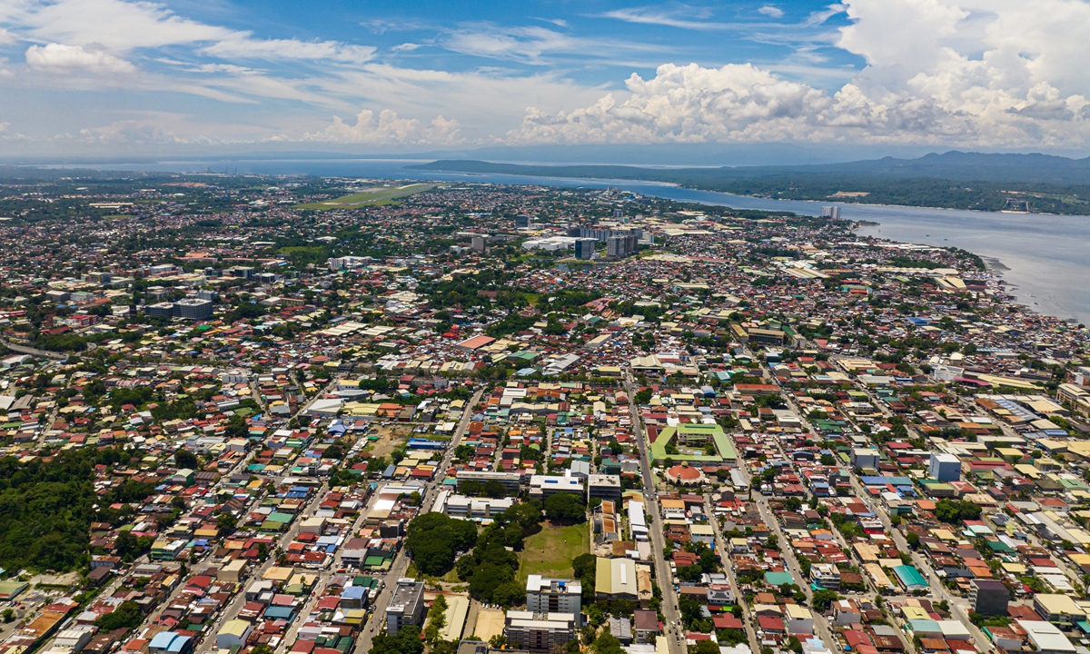 The city of Davao, the Philippines Photo: VCG