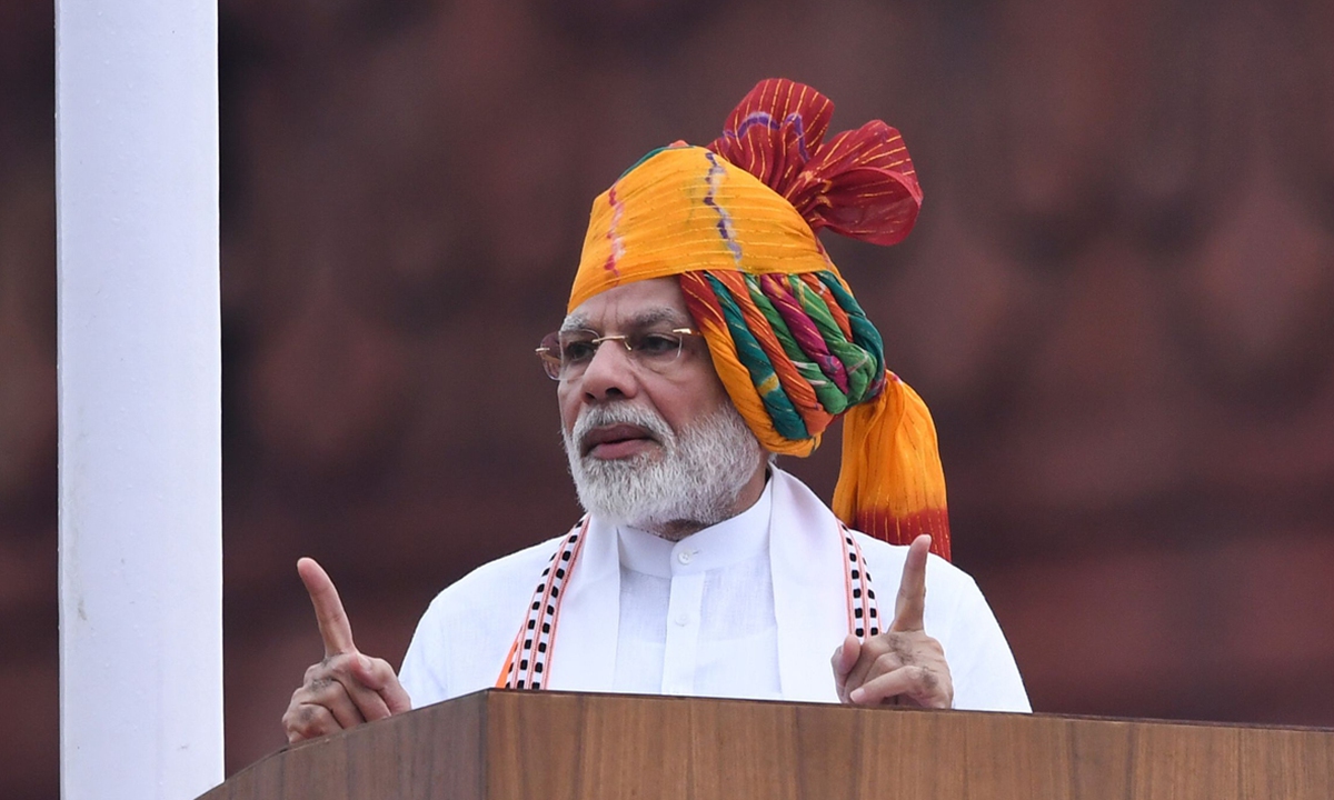 Indian Prime Minister Narendra Modi File photo:VCG