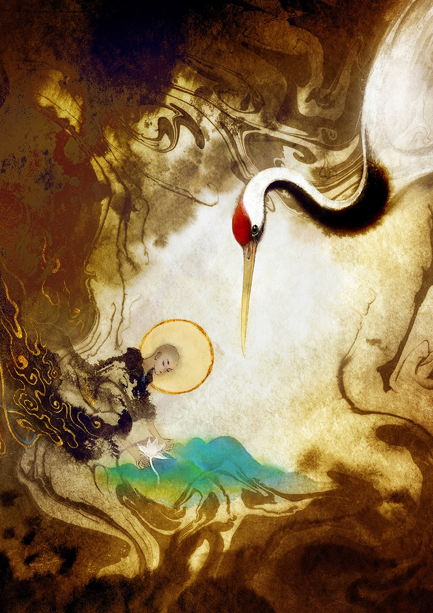 娄鹤插图 照片：由娄鹤提供