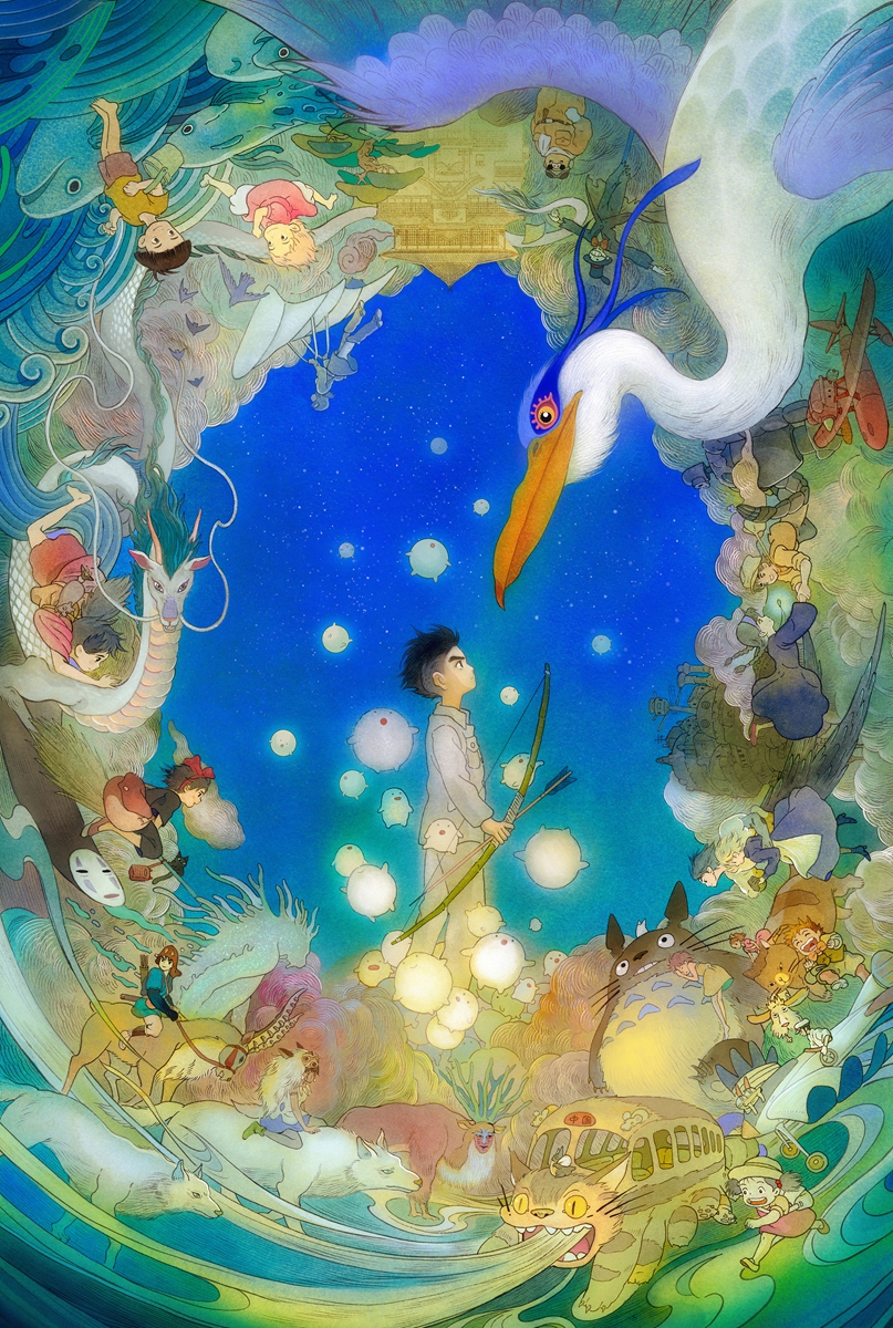 娄鹤插图 照片：由娄鹤提供