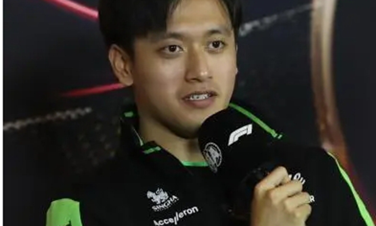 Zhou Guanyu Photo: China News Service