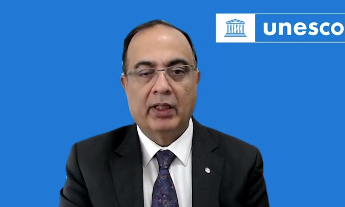 Shahbaz Khan, director of UNESCO Multisectoral Regional Office for East Asia