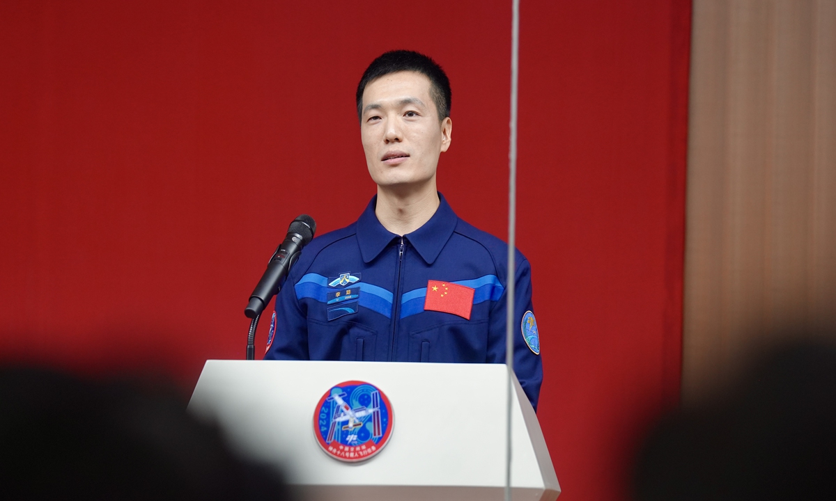 Li Cong, mission commander of the Shenzhou-18 crew. Photo: Fan Anqi/GT