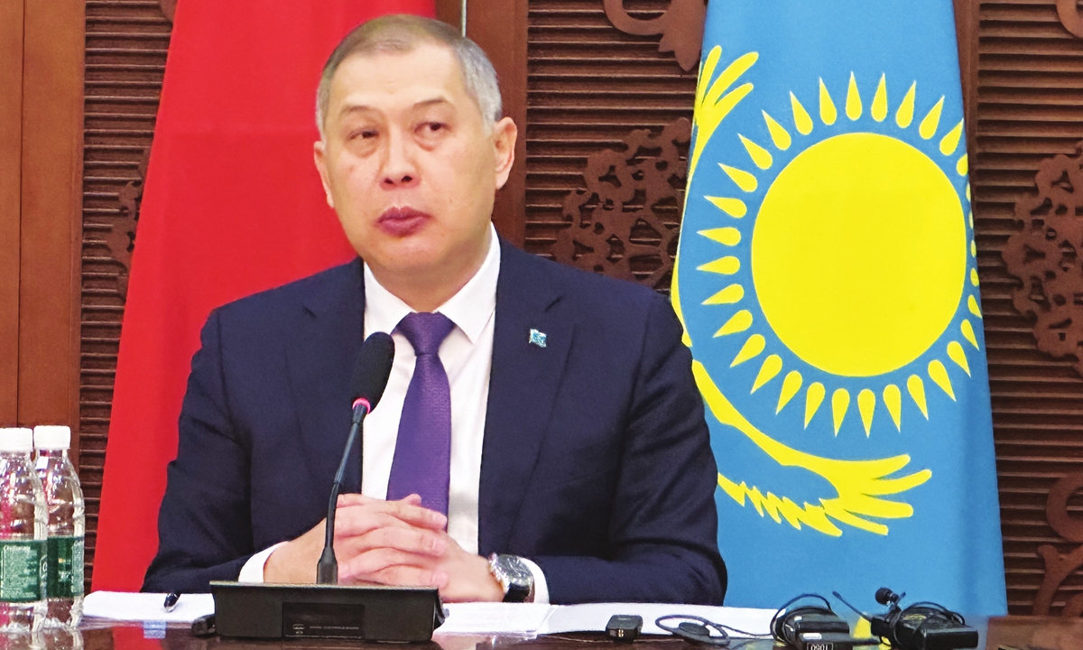 Ambassador Shakhrat Nuryshev of the Embassy of Kazakhstan in China Photo: Courtesy of China.com.cn 