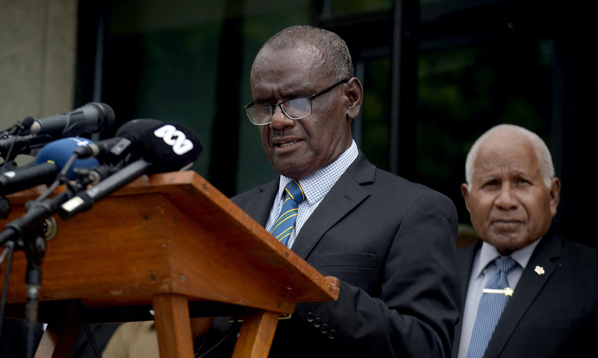 Jeremiah Manele Photo: CFP