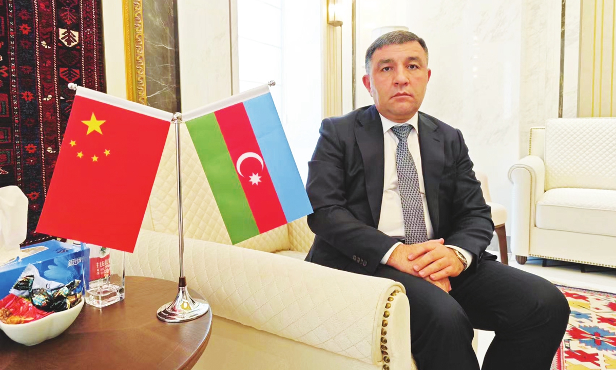 Azerbaijani Ambassador to China Bunyad Huseynov Photo: Yin Yeping/GT