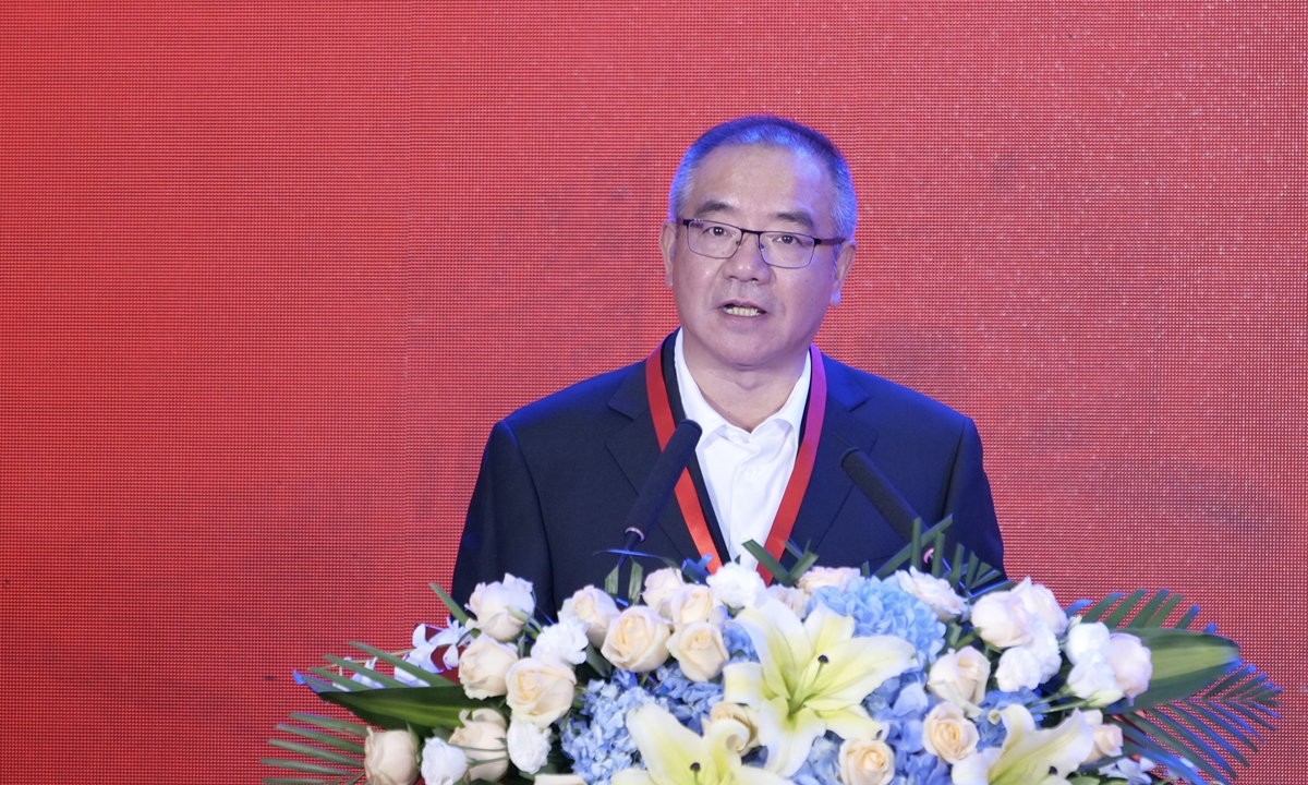 China Golf Association (CGA) chairman He Fengxiang. Photo: Courtesy of CGA