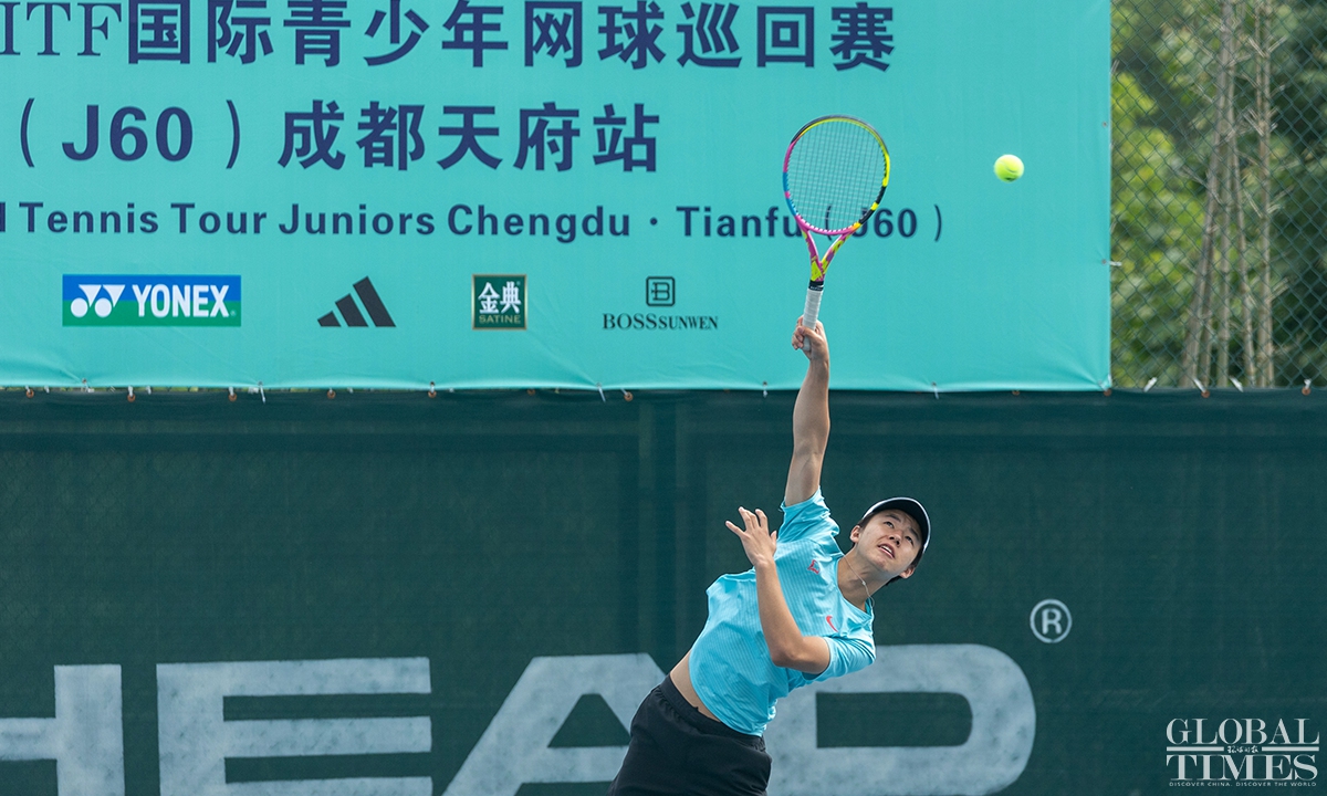 2024 ITF World Tennis Tour Juniors Chengdu held on Youth Day - Global Times