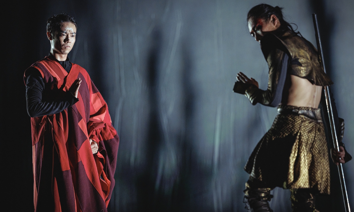 Promotional material for new dance drama <em>Journey to the West</em> Photo: Courtesy of Beijing Dance Academy
