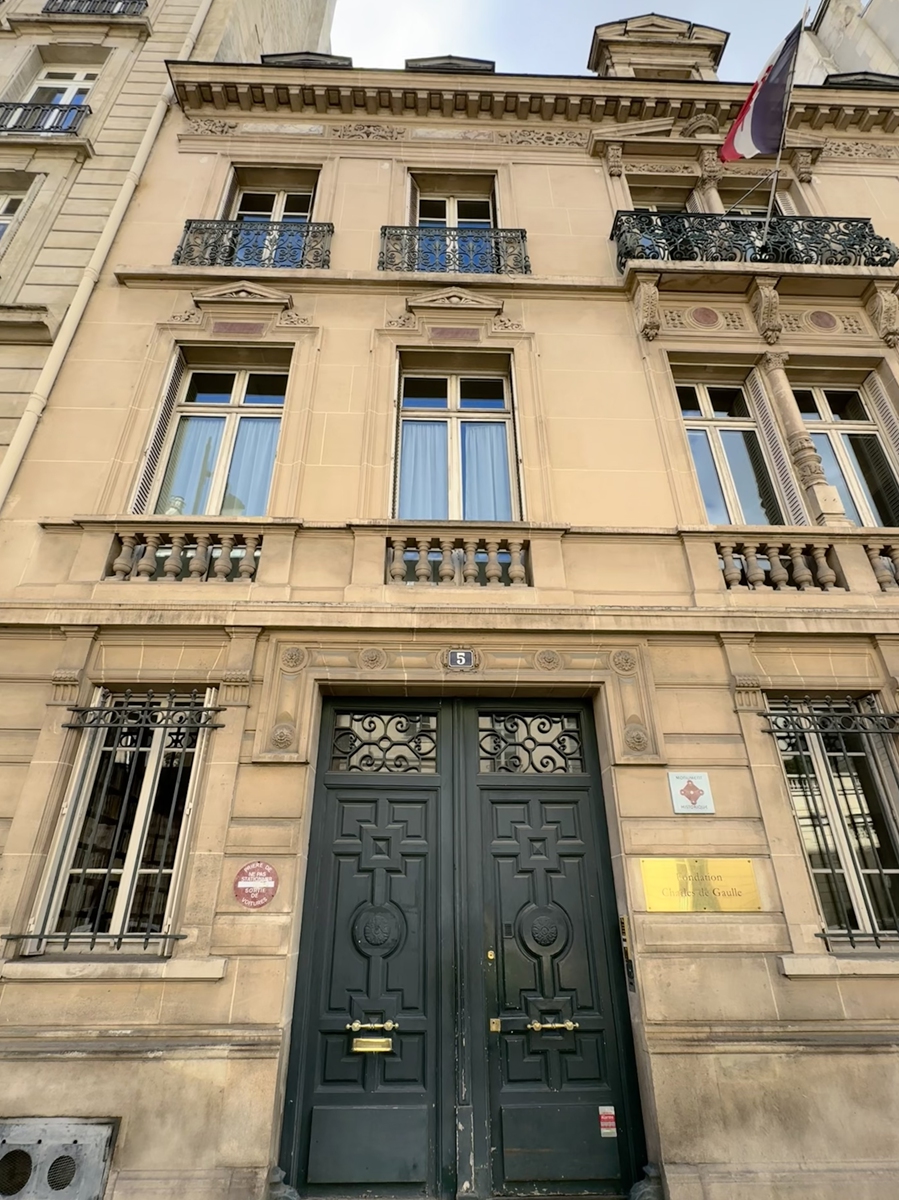 The Charles de Gaulle Foundation in Paris, France Photo: He Zhuoqian/GT