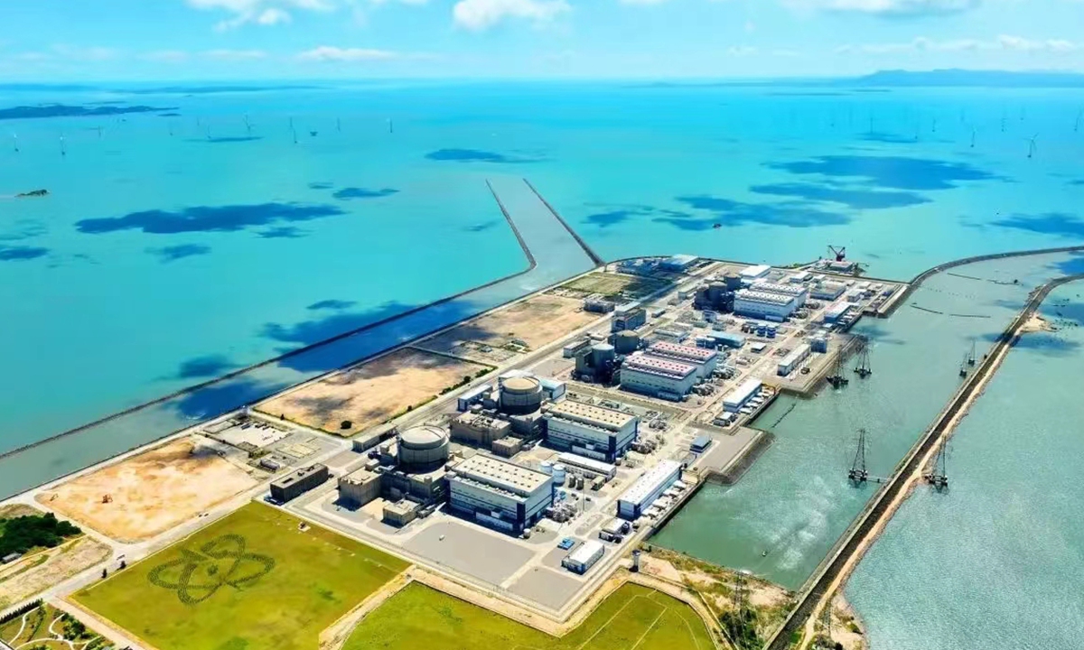 Hualong One, an advanced one-million-kilowatt-class pressurized water reactor Photos: Courtesy of CNNC