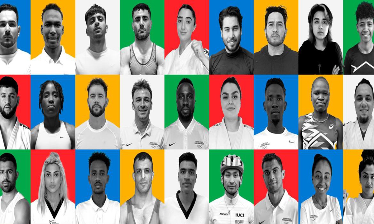 Refugee Olympic Team members will compete across 12 sports during the Paris Olympic Games. Photo: Courtesy of International Olympic Committee