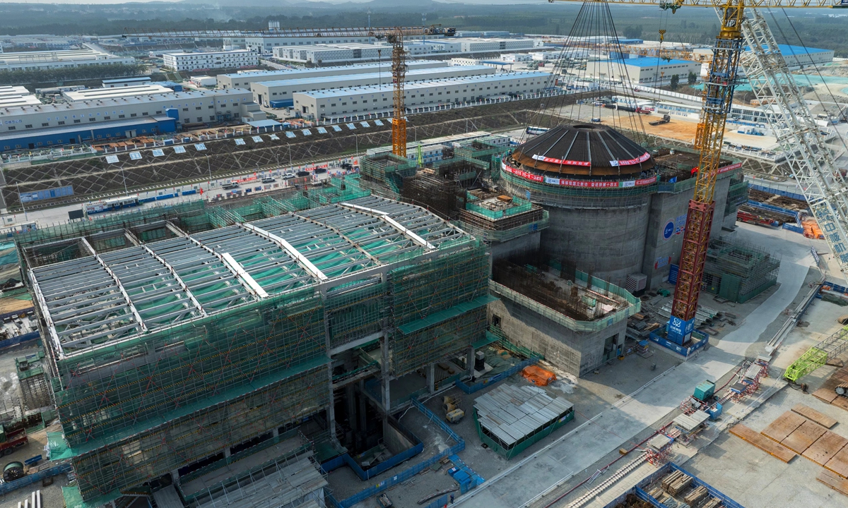 Linglong One, a multi-functional small modular and pressurized-water nuclear reactor Photo: Courtesy of CNNC