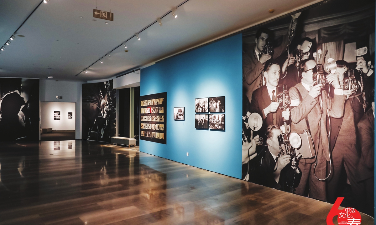 Gilles Caron photography retrospective exhibition is held in Fujian Province.Photo: Courtesy of the French Embassy in China