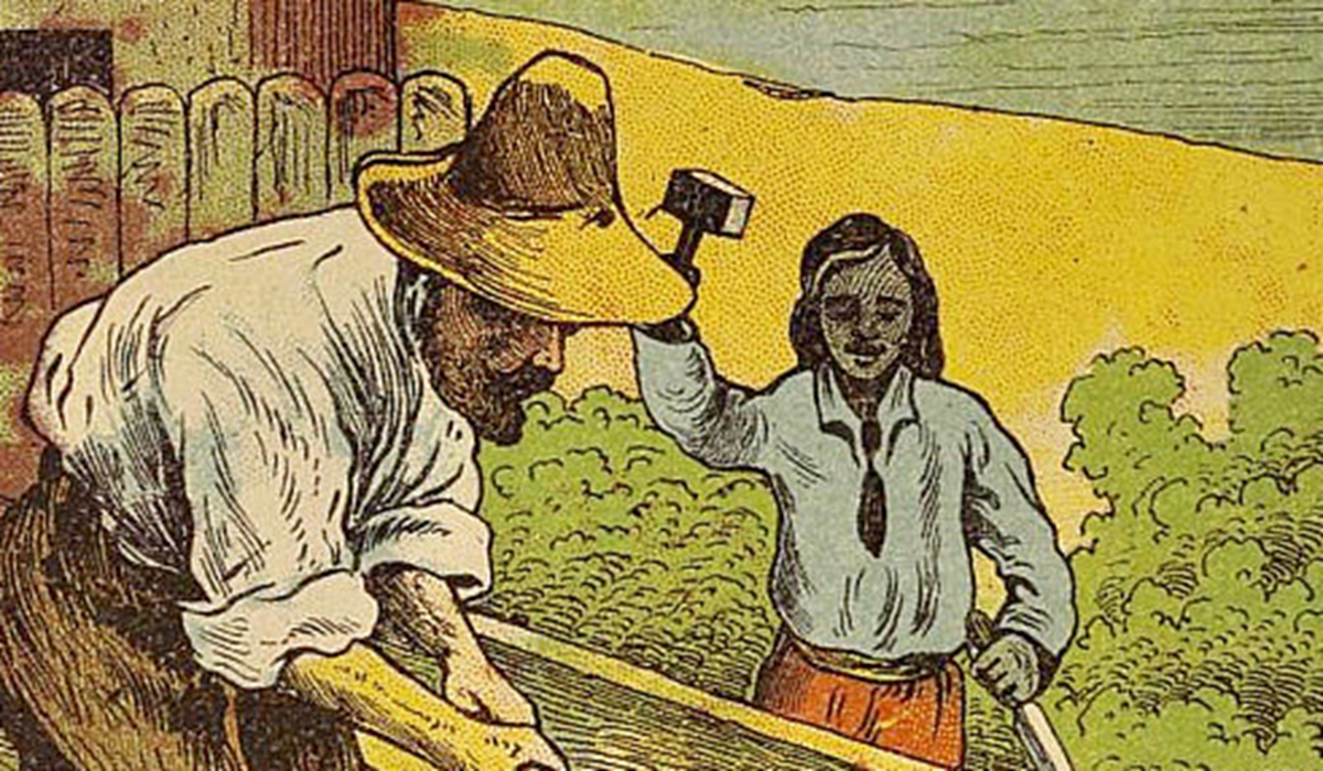 Illustration in the book Robinson Crusoe Photos: VCG