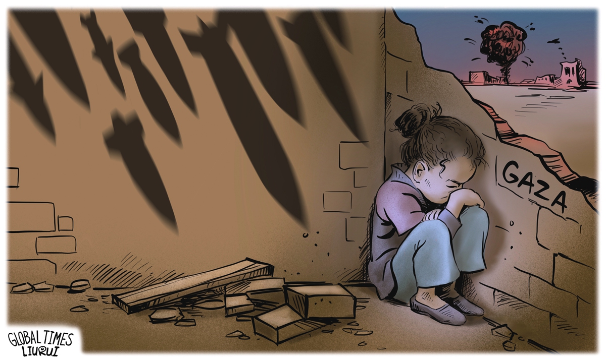 Trapped.Illustration: Liu Rui/GT