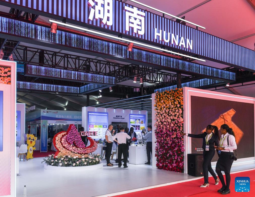 This photo taken on May 9, 2024 shows a view of the China-Africa Economic and Trade Expo (CAETE) in Africa (Kenya) 2024 in Nairobi, Kenya. 