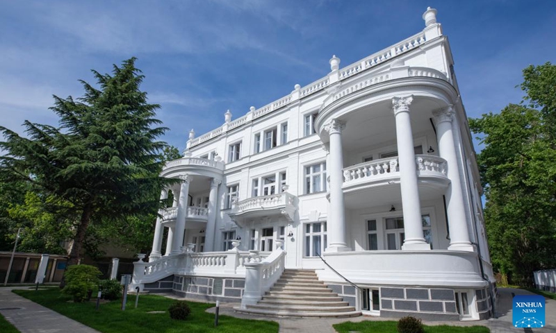 This photo taken on May 6, 2024 shows a view of the China Cultural Center in Budapest, Hungary. The China Cultural Center in Budapest was put into operation recently.(Photo: Xinhua)