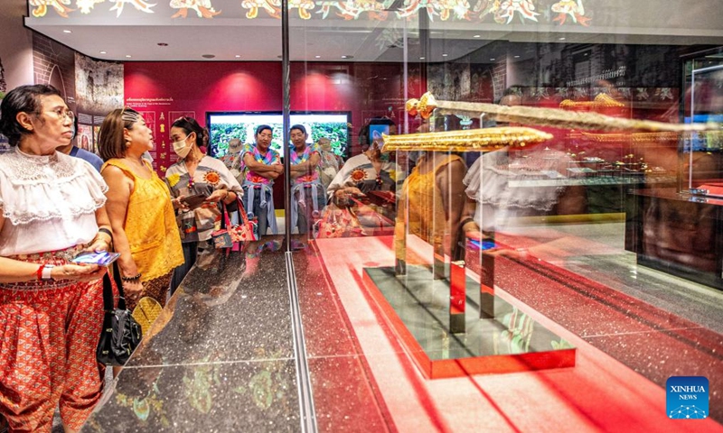 People visit the Chao Sam Phraya National Museum in Ayutthaya, Thailand, May 18, 2024. Photo: Xinhua