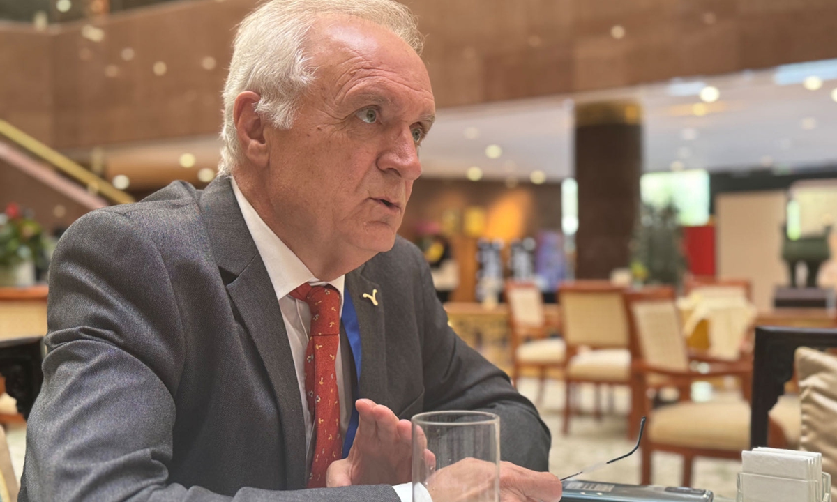 Xulio Rios Photo: Xie Wenting/Global Times