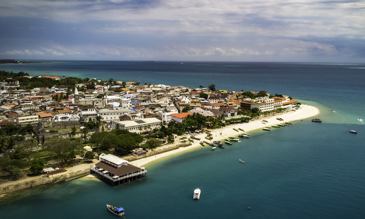 A view of Stone Town of Zanzibar, Tanzania Photo: VCG