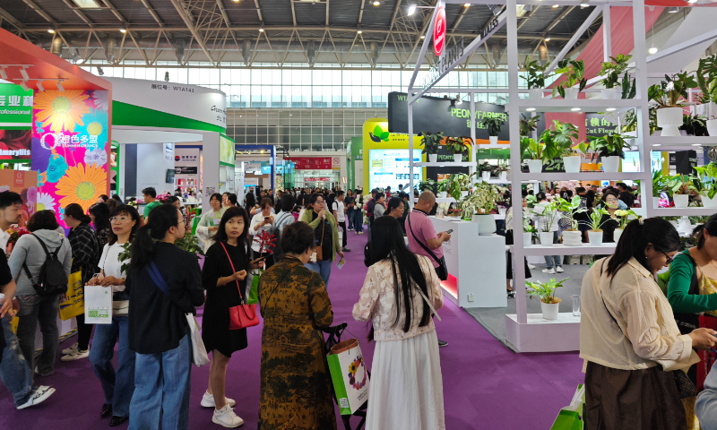 The 26th Hortiflorexpo IPM Beijing on May 24, 2024 Photo: Yin Yeping/GT