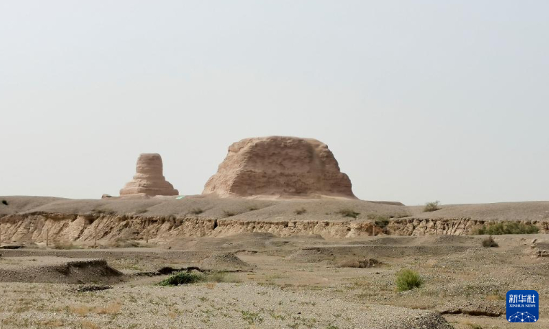The Mo'er Temple Site in Xinjiang Photo: Xinhua