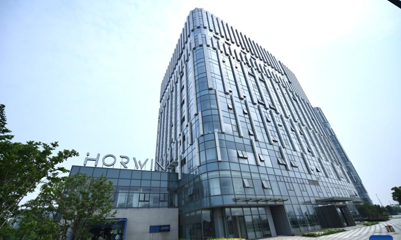 This photo taken on June 1, 2024 shows a view of Horwin in Changzhou, east China's Jiangsu Province. Founded in 2016, Horwin is a pioneering manufacturer of intelligent electric motorcycles, primarily targeting the overseas market. Boasting over 200 core technology patents, Horwin's electric motorcycles are sold in more than 100 countries and regions. (Photo: Xinhua)