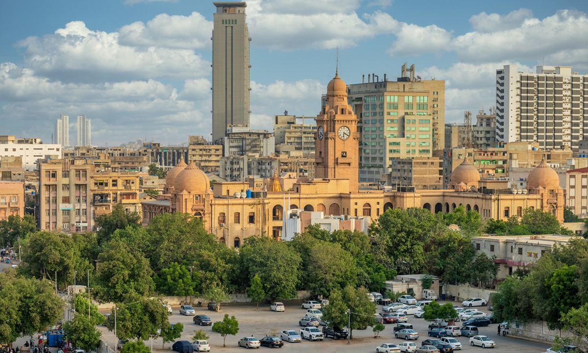 A view of Karachi, Sindh Province, Pakistan. Photo: VCG