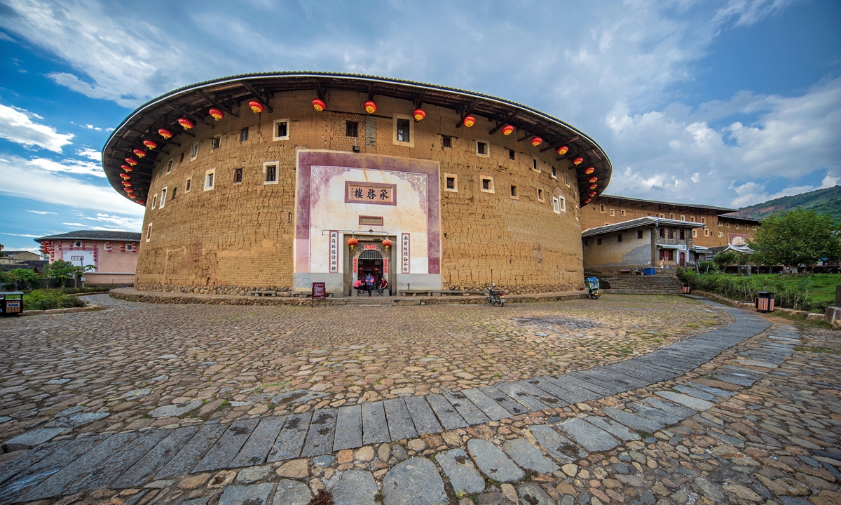 A general view of <em>Tulou</em> in Longyan, East China's Fujian Province  Photo: VCG