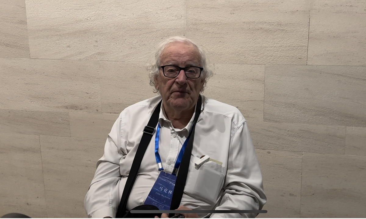 Colin Patrick Mackerras  Photo: Bi Mengying/GT