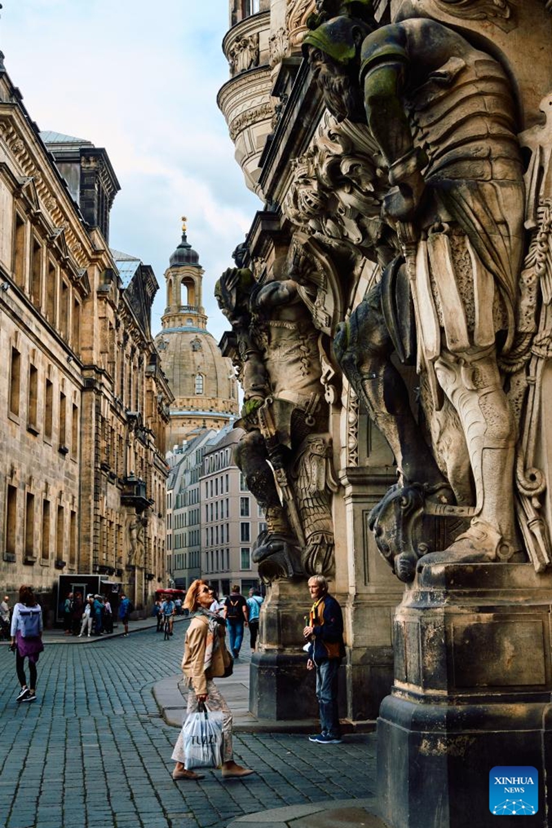 This photo taken on July 5, 2024 shows the city view of Dresden, Germany. Dresden, located in the eastern part of Germany, is the capital of German state Saxony. Photo: Xinhua
