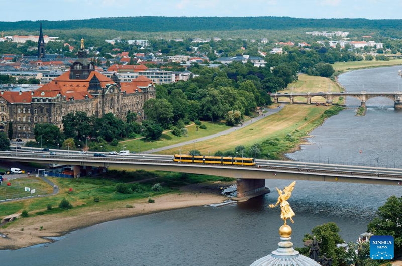 This photo taken on July 5, 2024 shows a view of Elbe River in Dresden, Germany. Dresden, located in the eastern part of Germany, is the capital of German state Saxony. Photo: Xinhua