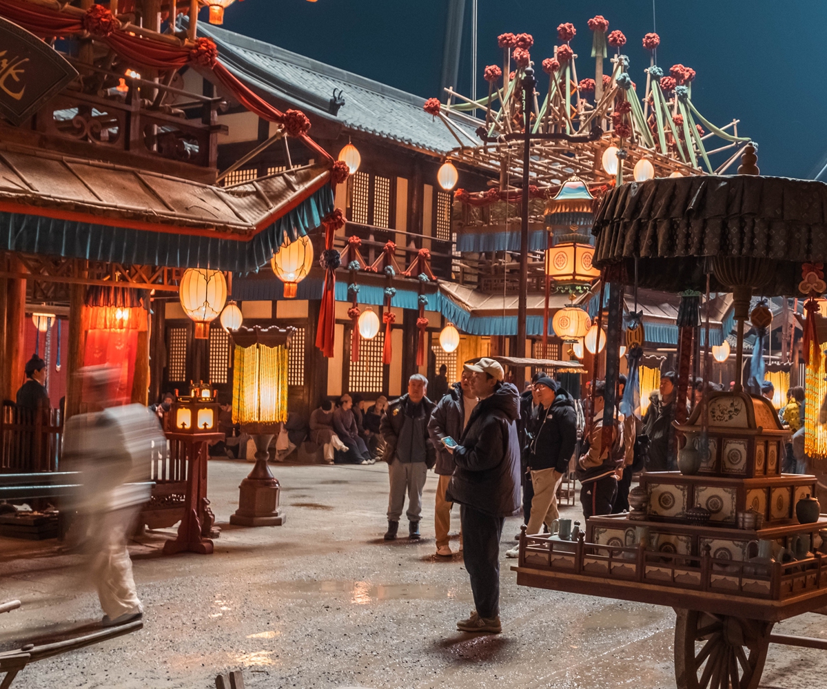 Promotional materials for the drama Riverside Scene at Qingming Festival Photo: Courtesy of Sun Jian